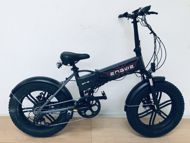 +M: Engwe EP-2 Boost fatbike cruiser u. batteri, m. display (R 2025-0329)