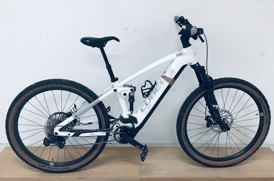 +M: Cube Stereo SL 120 S fully el-mountainbike m. batteri, Bosch Performanceline SX centermotor samt dropperpost (Å 2025-1550) 