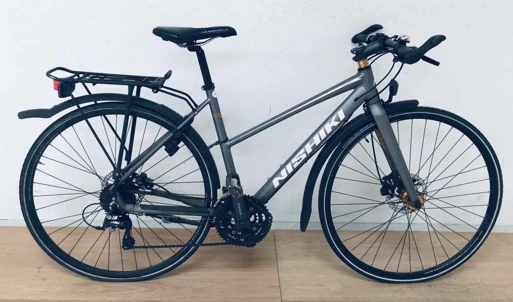 +M: Nishiki Race Hybrid Comp SLO pigecykel (Å 2026-0017)