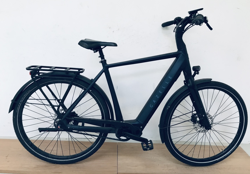 +M: Gazelle Chamonix C5 el-herrecykel m. batteri, display samt Shimano centermotor (Å 2025-0223)