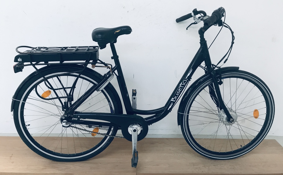+M: Busetto klassisk el-damecykel m. batteri samt display (Å 2025-0233)