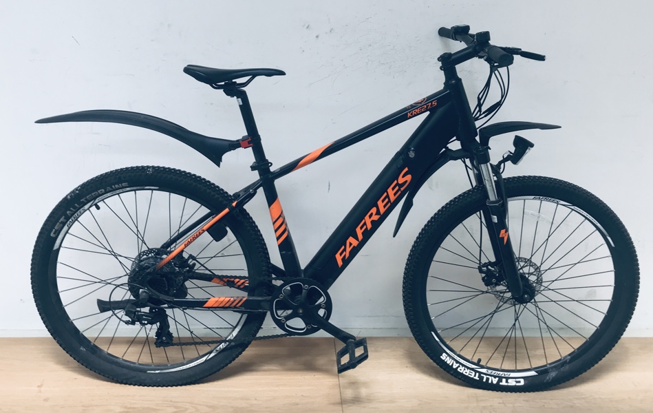 +M: Fafrees Kree 27,5 el-mountainbike m. batteri (Å 2025-1544)