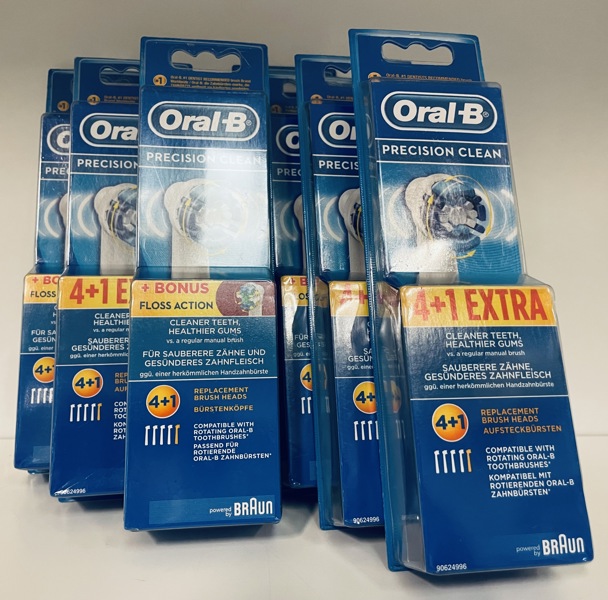 7 Oral-B Precision Clean 5-pack børstehoveder (P 259/24)