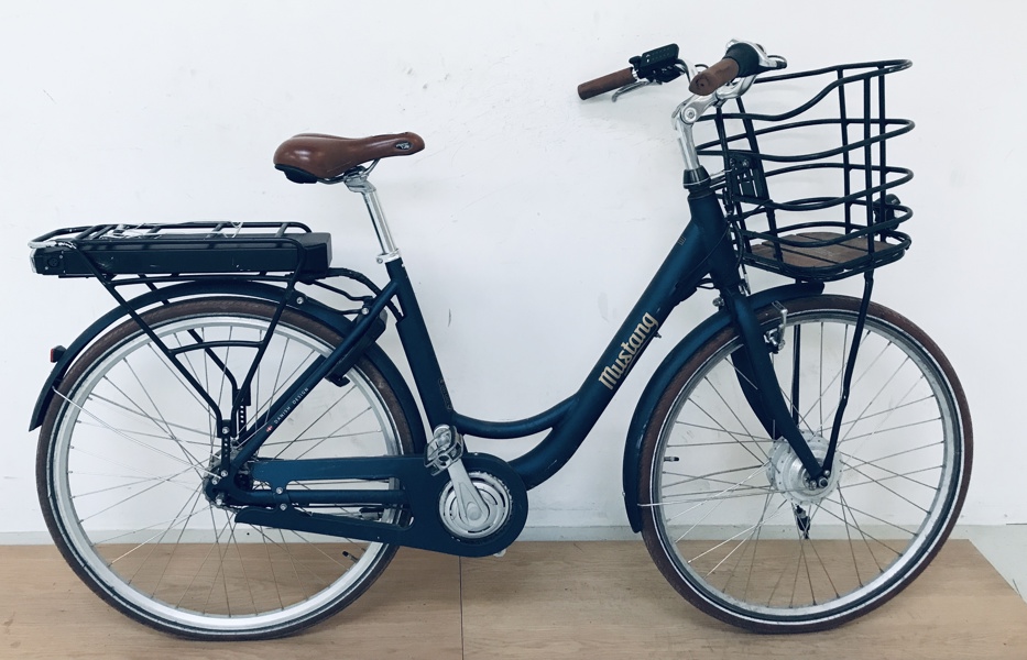 +M: Mustang klassisk el-damecykel m. batteri (Å 2025-1570)