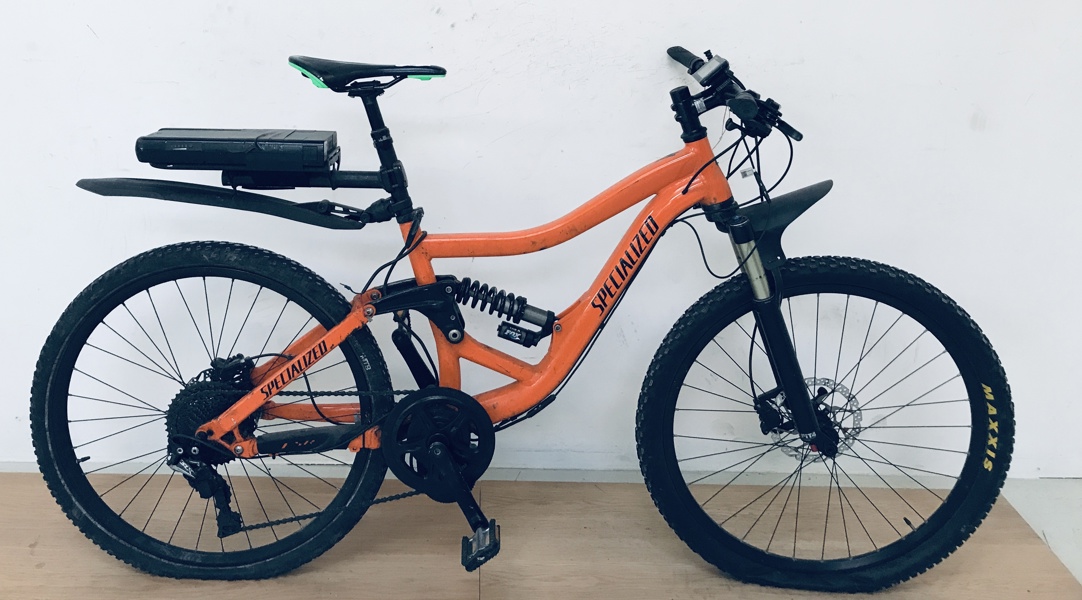 +M: Specialized fully el-mountainbike m. batteri, display samt dropperpost (Å 2025-1481)