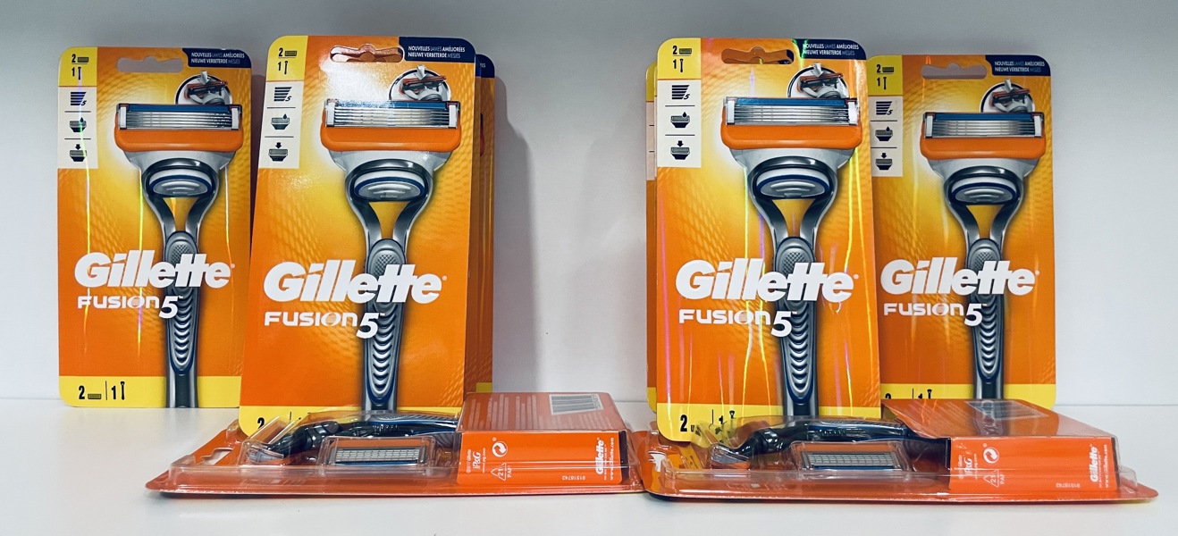 11 Gillette Fusion 5  barberskrabere 