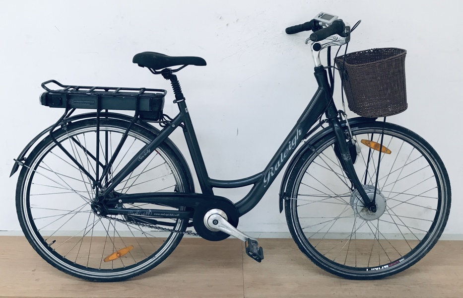 Raleigh Society el-damecykel m. batteri samt display (WN43233G)