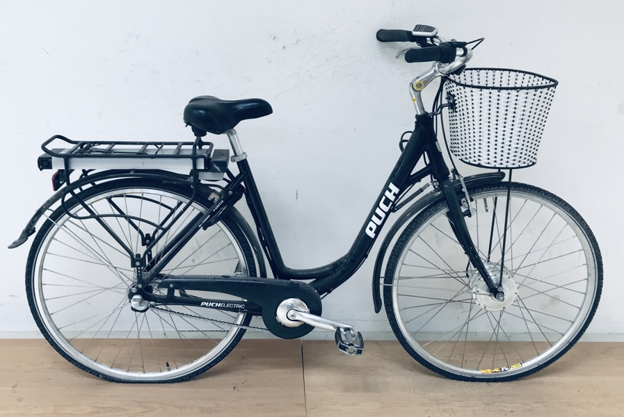 +M: Puch Electric el-damecykel m. batteri (K 5/26)