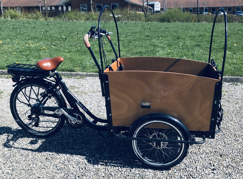 Cargo 9000 el-ladcykel m. batteri, display samt oplader (NY1707122)