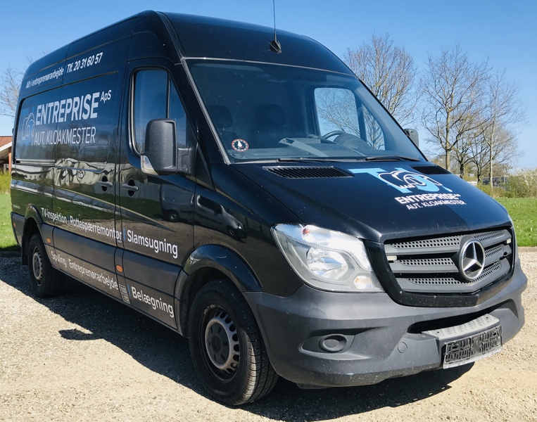 +M: Mercedes-Benz Sprinter 316 CDI L3H2 Kassevogn Standard Aut. (2016) - Stel.: WDB9066331P218806