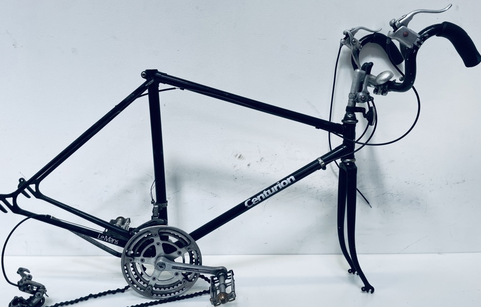 Klassiker: Centurion Le Mans vintage racercykel m. klassiske Dia Compe bremser og Suntour gear