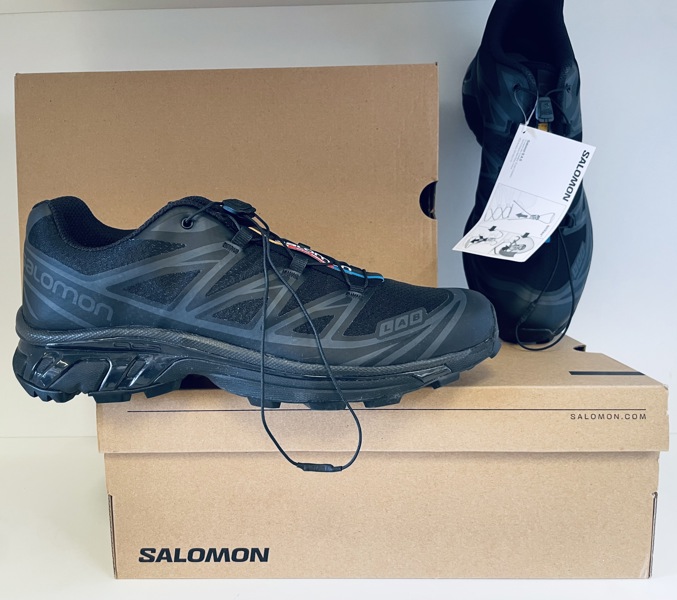 2 Par Salomon Sportstyle XT 6 sneakers/sko (black/phantom) - (H 105)