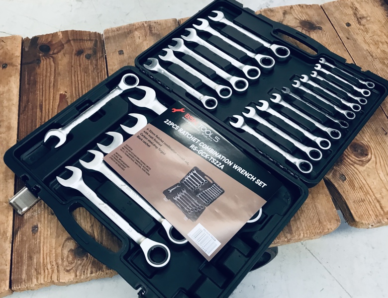 +M: BSN Tools (6-32mm) fastnøglesæt i kuffert (22 dele)