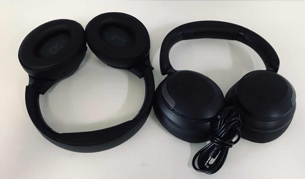 +M: Miiego Moove 45i Pro Over-Ear Bluetooth ANC hovedtelefoner samt Miiego Moove 55 Silence Over-Éar Bluetooth ANC hovedtelefoner (B 715, 732/25)