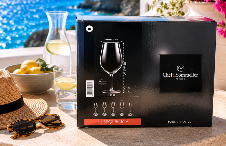 6 Chef & Sommelier Sequence rødvinsglas