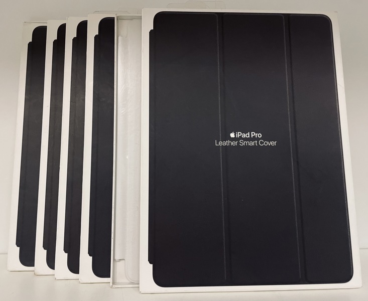 6 Apple iPad Pro 10.5'' Tri-fold læder covers m. stand