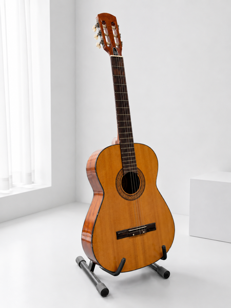 Kimbara (model 168) akustisk guitar m. travelbag