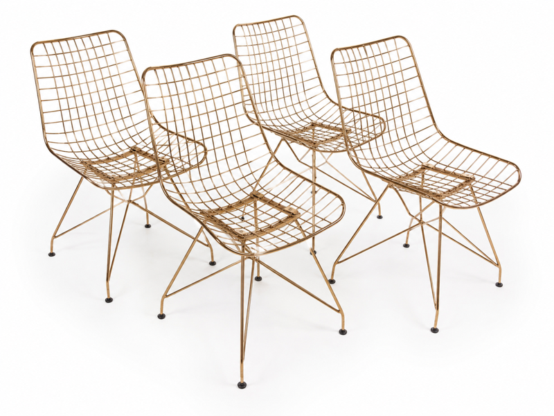 4 Silla Charlotte spisebordsstole, fremstillet ved Jolipa/J-Line (*1)