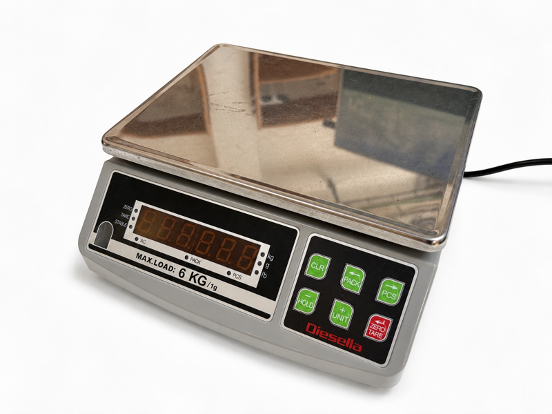 Diesella elektronisk vægt (6 kg.)