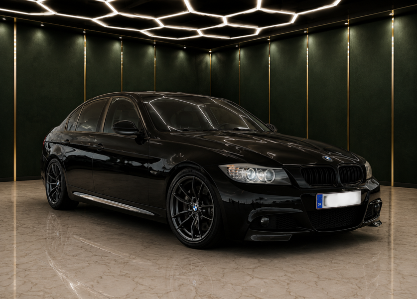 BMW E90 335I 3,0 306Hk 'Sorte Slyngel' Schmiedmann Edition (2007) - Stel.: WBAVB71070VC25204