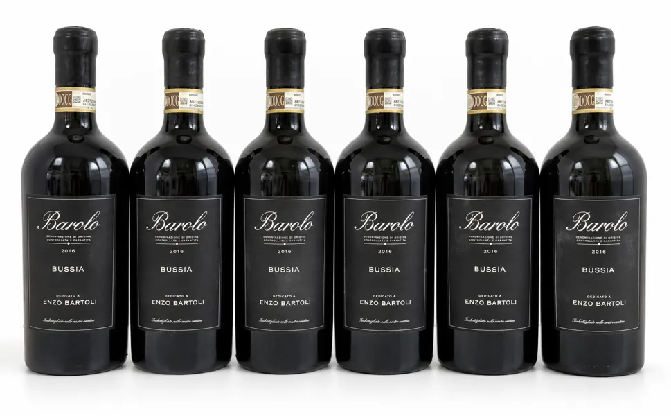 6 fl. Enzo Bartoli Barolo DOCG Bussia (2016) - enkeltmarks-Barolo